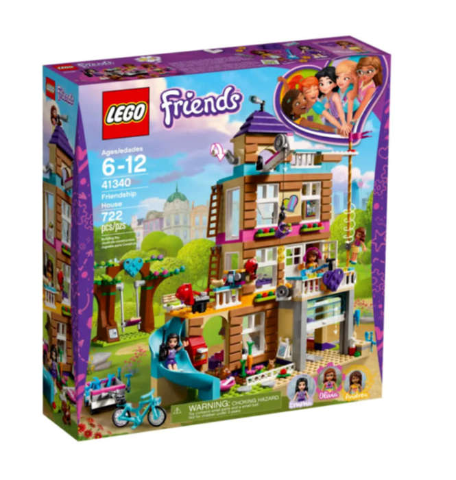 LEGO 41340 Friends Friendship House (Discontinued by Manufacturer 2018) Ultra-rare find
