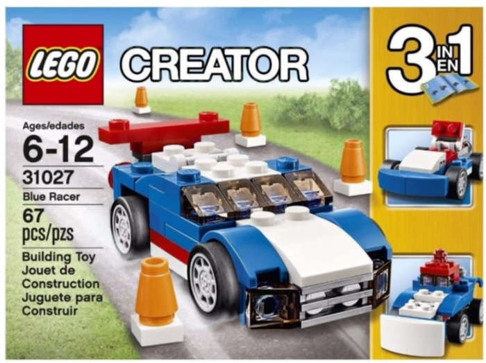 LEGO 31027 Creator Blue Racer  (Discontinued by Manufacturer 2015) Very Rare