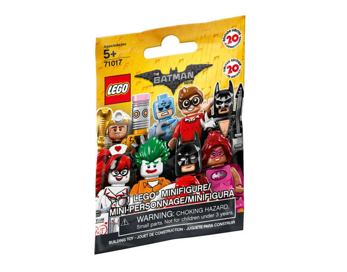 LEGO 71017 The Batman Movie Collectable Minifigures Limited Edition (Complete Set of 20)