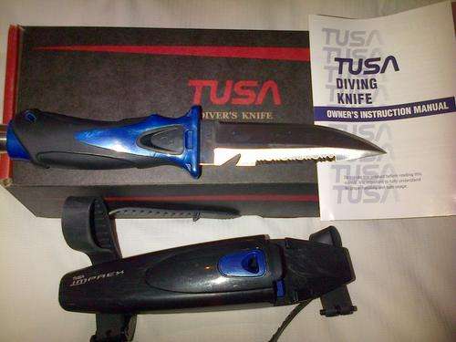Brand new TUSA dive knife