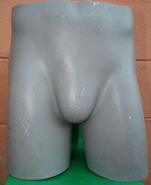 male underwear display mannequin