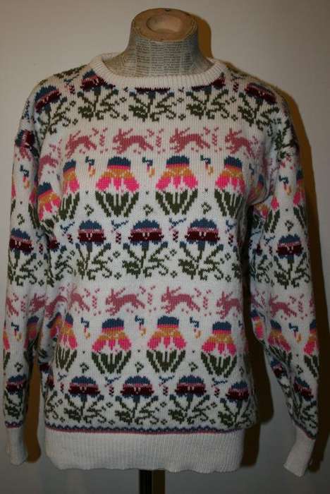 vintage patterned jersey