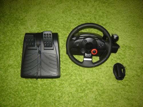 Logitech Driving Force GT Racing Wheel and Pedals