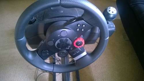 Logitech Driving Force GT Racing Wheel and Pedals