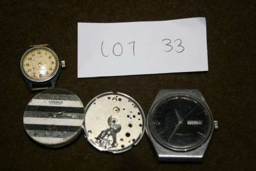 Lot of watch spares repairs or steampunk