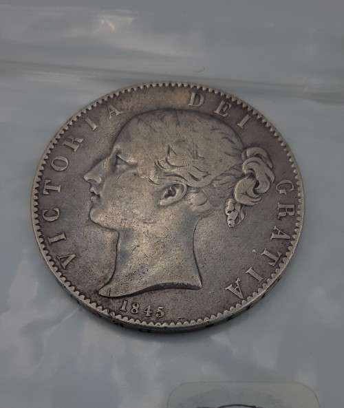 Great Britain Crown KM# 741 1845