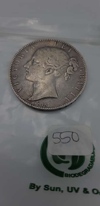 Great Britain Crown KM# 741 1845