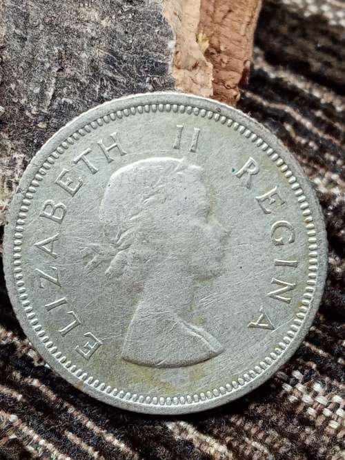 South Africa 1955 1 shilling