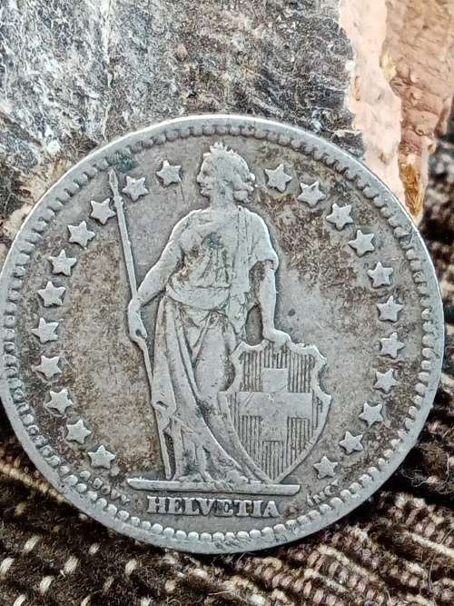 1914 Swiss 1 Franc
