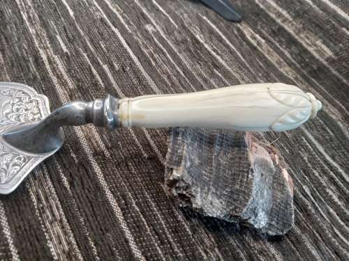 Sterling silver ceremonial trowel date 24th July 1807