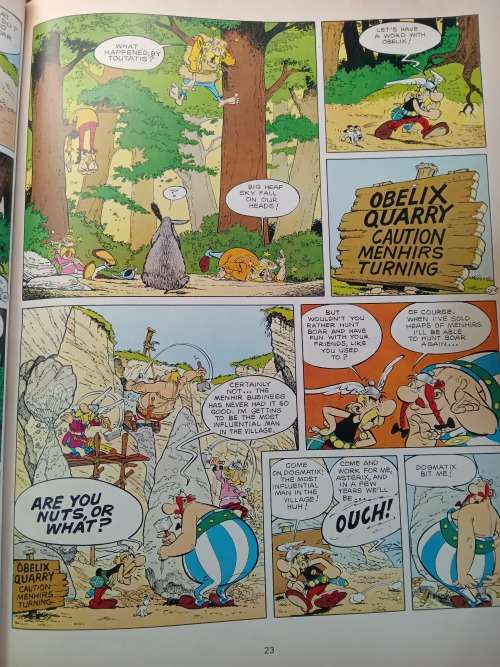 An Asterix Adevnture Obelix and co.
