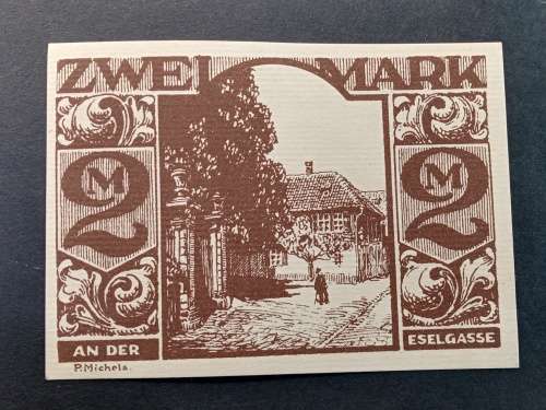 War notes 2 Mark 1921