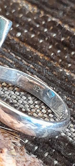Sterling Silver ladies ring Size L.5 No Box!