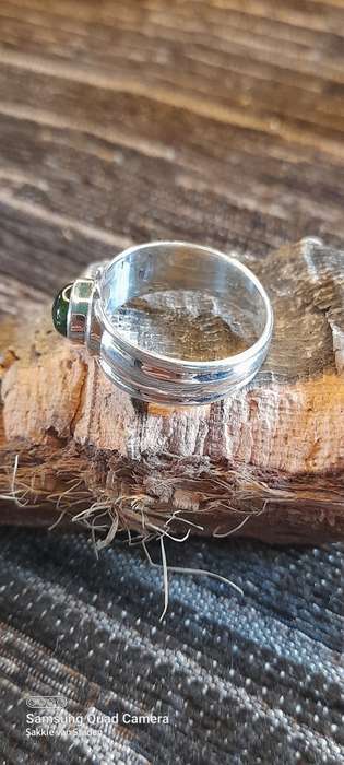 Sterling Silver ladies ring Size U.5 No Box!
