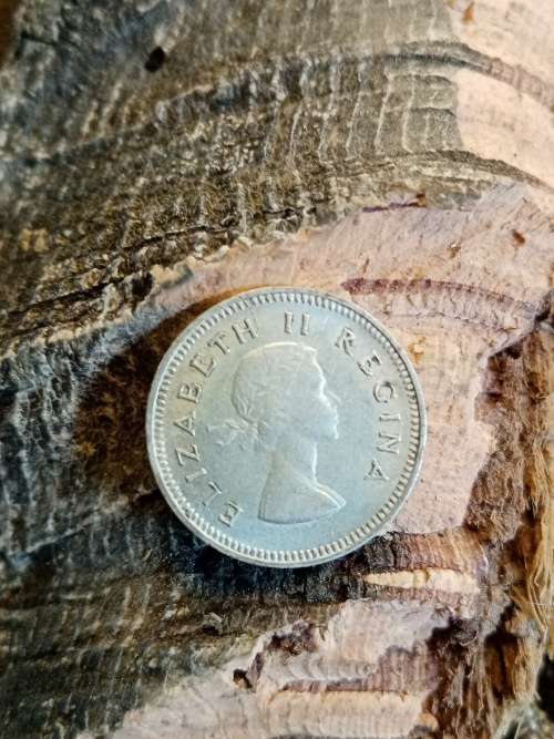 South Africa threepence 1954
