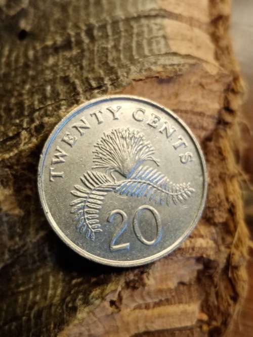 Twenty Cents Singapore 1990