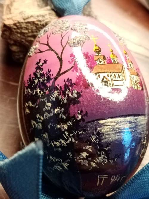 Colorful egg