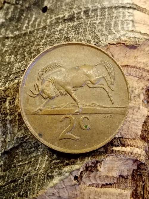 South Africa 2 cent 1982