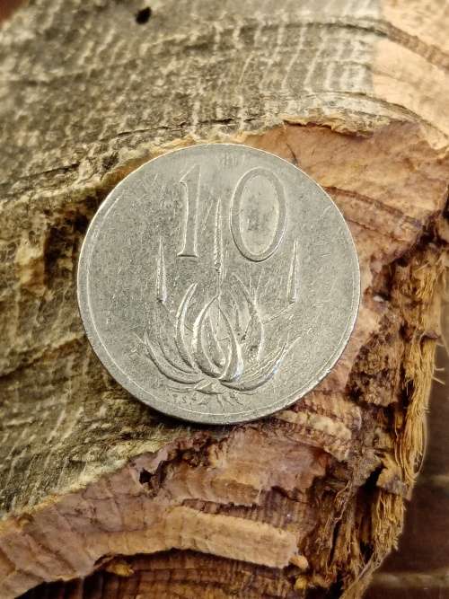 South Africa 10 cents 1984