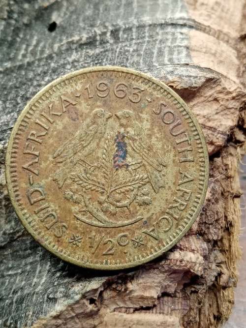 South Africa 1963 1/2 cent
