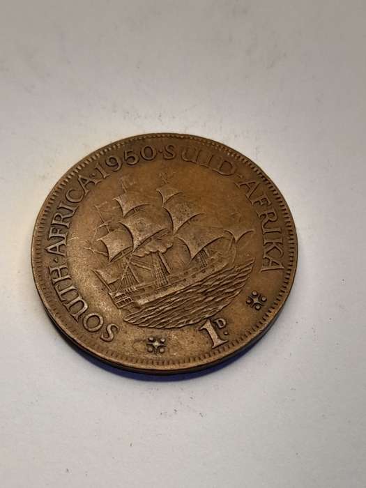 South Africa 1 Penny 1950