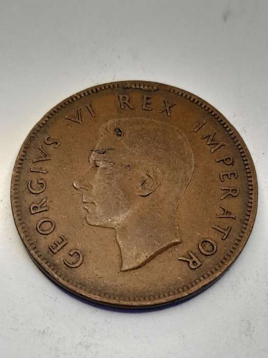 South Africa 1 Penny 1943