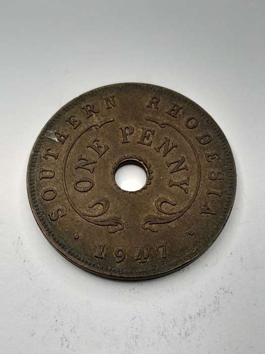 Southern Rhodesia 1 pfennig 1947