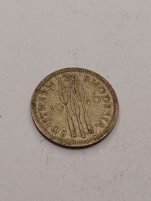 Southern Rhodesia 1946 three pence