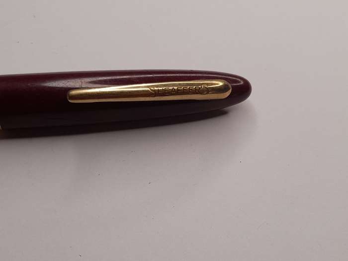 Sheaffers snarkel fill 14ct gold solid nib