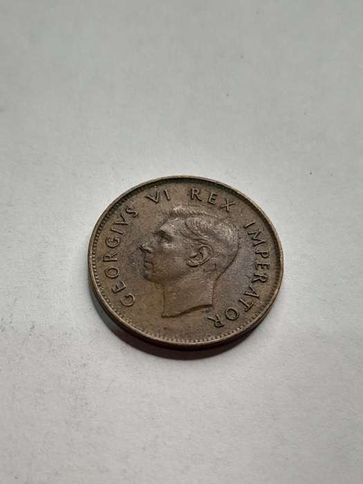 South Africa 1/4 penny 1943