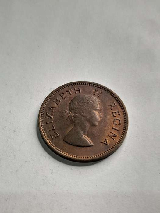 South Africa 1953 1/2 penny