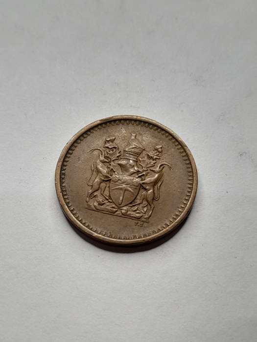 Rhodesia 1 cent 1974