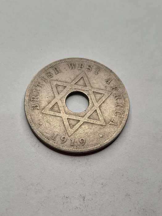 British West Africa one penny 1919