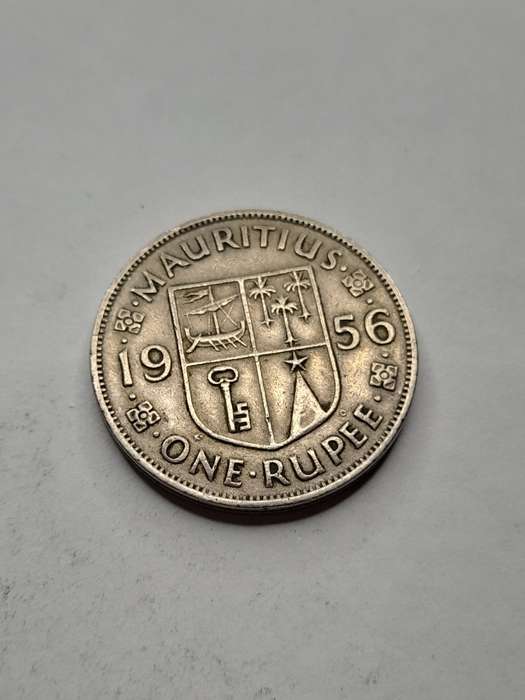 Mauritius One Rupee 1956