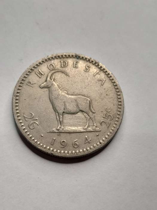 Rhodesia 2 1/2 Shilling 1964