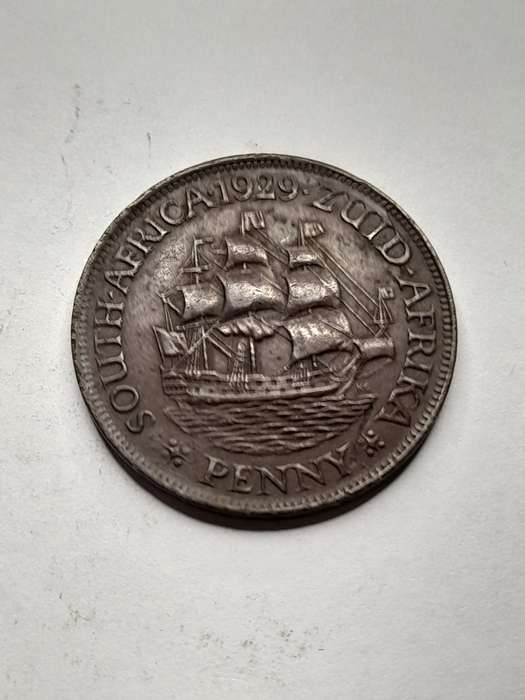 South Africa 1 penny 1929