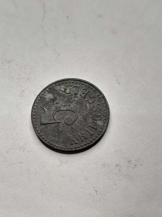 5 pfennig 1917 Swinemunde