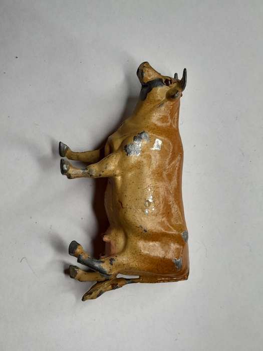 Vintage lead farm animals diorama scene accessory