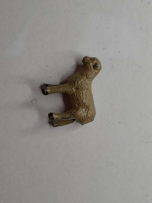 Vintage lead farm animals diorama scene accessory