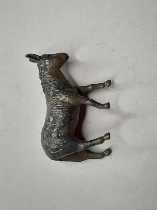 Vintage lead farm animals diorama scene accessory