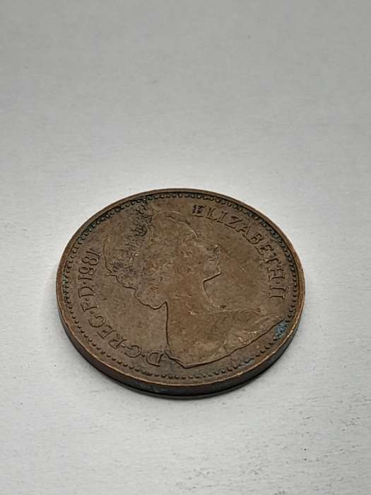 United Kingdom 1981 One New Penny