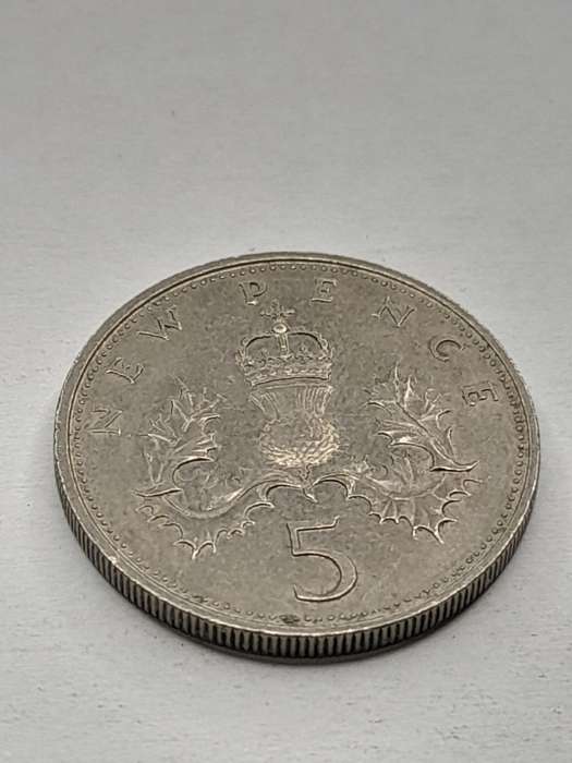 United Kingdom 5 New Pence 1970