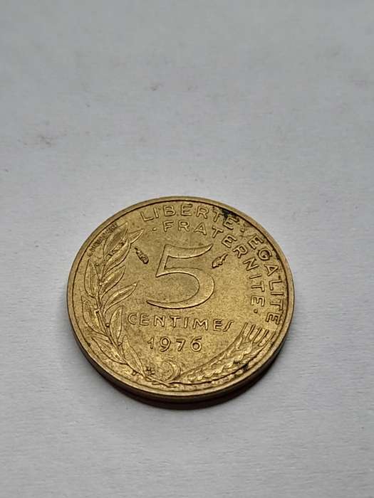 France 5 centimes 1976