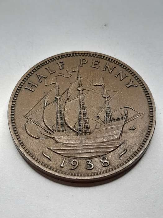 United Kingdom 1/2 penny 1938
