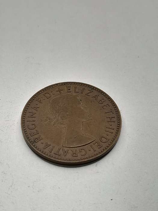 United Kingdom half penny 1959