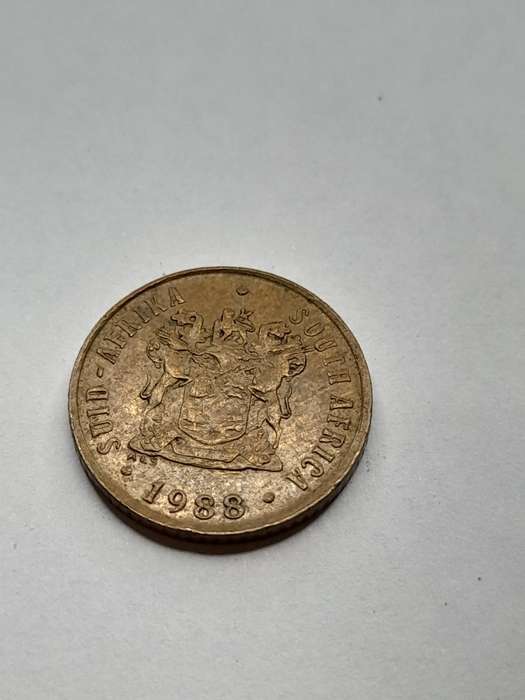 South Africa one cent 1988