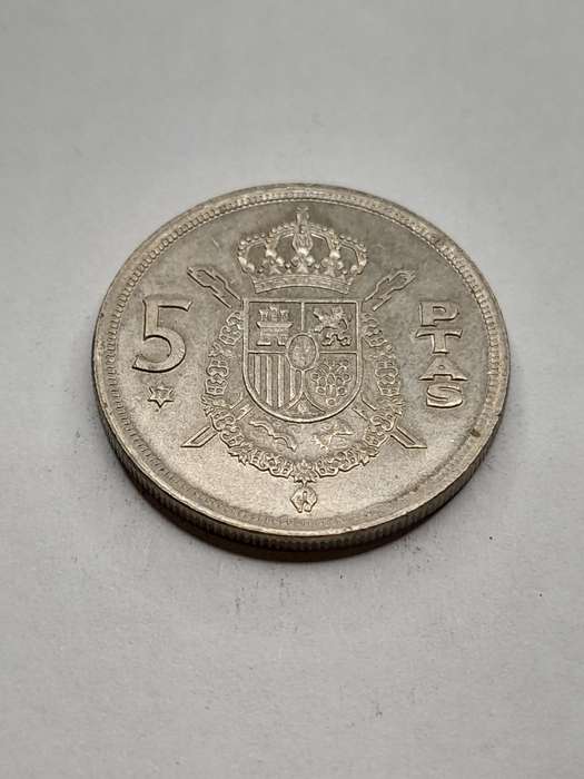 Spain 5 pesetas 1975