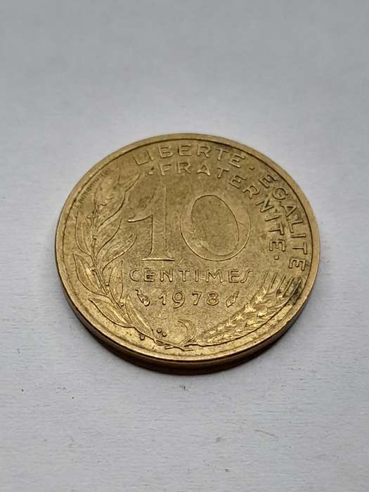 France 10 centimes 1971