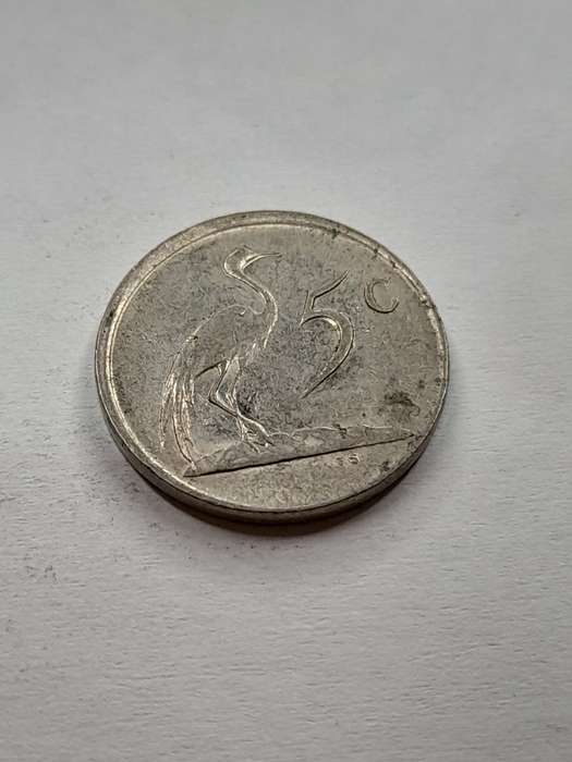 South Africa 1985 5 cents