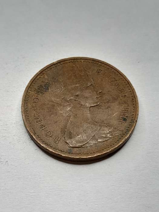 United Kingdom 1971 One New Penny